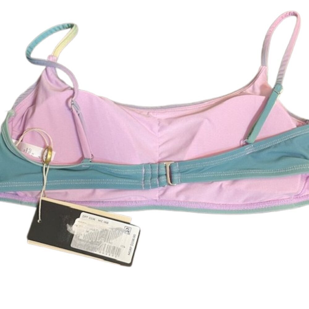Dannijo X Dillard's Sequin Bikini Top Bralette Style Ombre NEW NWT Medium - Picture 4 of 4